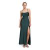 Abendkleid VERA MONT "Vera Mont Abendkleid mit Cut-Outs", Damen, Gr. 36, Normalgrößen, grün (dusty slate), Jersey, Obermaterial: 81% Polyamid, 19% Elasthan. Besatz: 81% Polyamid, 19% Elasthan. Futter: 100% Polyester., elegant, figurbetont lang, Kleider