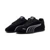 Sneaker PUMA "CATCH SOLEIL SD", Gr. 38, schwarz-weiß (puma schwarz, puma weiß), Leder, colorblocking, sportlich, Schuhe, Design auf den Spuren des Puma Speedcat