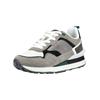 Sneaker BULLBOXER "Bullboxer Sneaker Leder", Herren, Gr. 42, grau (hellgrau), Leder, casual, Schuhe