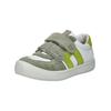Klettschuh RICOSTA "Ricosta Halbschuhe Leder", Kinder, Gr. 28, bunt (weiß, grün), Leder, casual, Schuhe