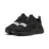 Sneaker PUMA "SOFT WIRED 2 PS", Gr. 31, schwarz-weiß (puma schwarz, puma weiß), Textil, sportlich, Schuhe