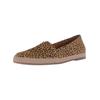 Espadrille GABOR "Gabor Halbschuhe Leder", Damen, Gr. 37, braun (leopard), Leder, casual, Schuhe