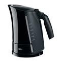 Braun Household Multiquick 3 WK 300 BK | Wasserkocher mit Automatischer Abschaltung | Schnellkochsystem | 1,7 Liter | Herausnehmbarer Kalkfilter | 2200 Watt | 360° drehbare Basis | schwarz, 21x31x40