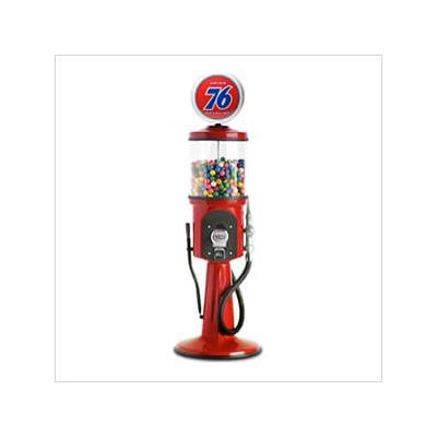 Roadside Relics Union 76 Retro Gas Pump Replica Mini Gravity Feed Gumball Machine