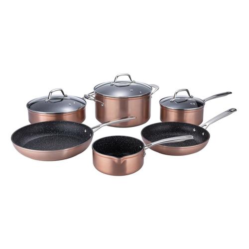Set de 9 pièces cuivré Greblon céramique