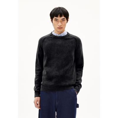 VAANJO GMT DYE - Männer Regular Fit Strickpullover - schwarz (Größe: M) Image