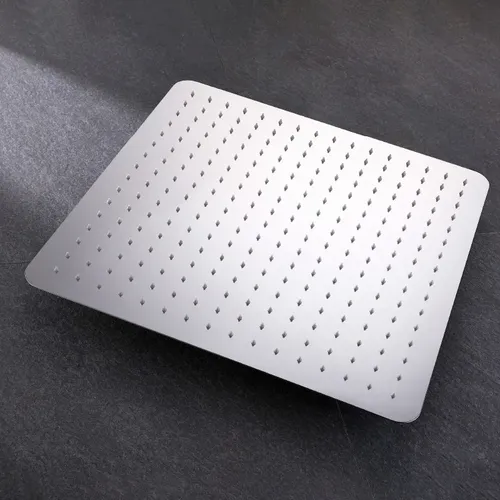 20 Inch 50x50cm Square Stainless Steel Rain Shower Head, Bathroom Showerhead, High Pressure Perfect for Luxury Bath