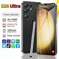 HOT 2025 nuovo S26 Ultra originale intelligente 5G doppia scheda dual standby sistema Android 13 versione globale telefoni batteria 7800mAh