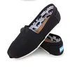 Männer Frauen Schuhe Große Größe Anti Slip und Atmungsaktive Atmungsaktive Flache Leinwand Flache Schuhe Einfarbig Weiche Leder Leinen Schuhe