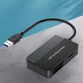 4 in 1 adattatore per scheda Flash USB 3.0 tipo C lettore di schede USB 5Gbps lettore di schede USB scrittore di schede di memoria cavo da 20cm SD TF CF MS