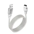 Firewire IEEE 1394 6 pin maschio a USB 2.0 tipo A maschio cavo adattatore fotocamere computer fotocamera digitale DV PDA