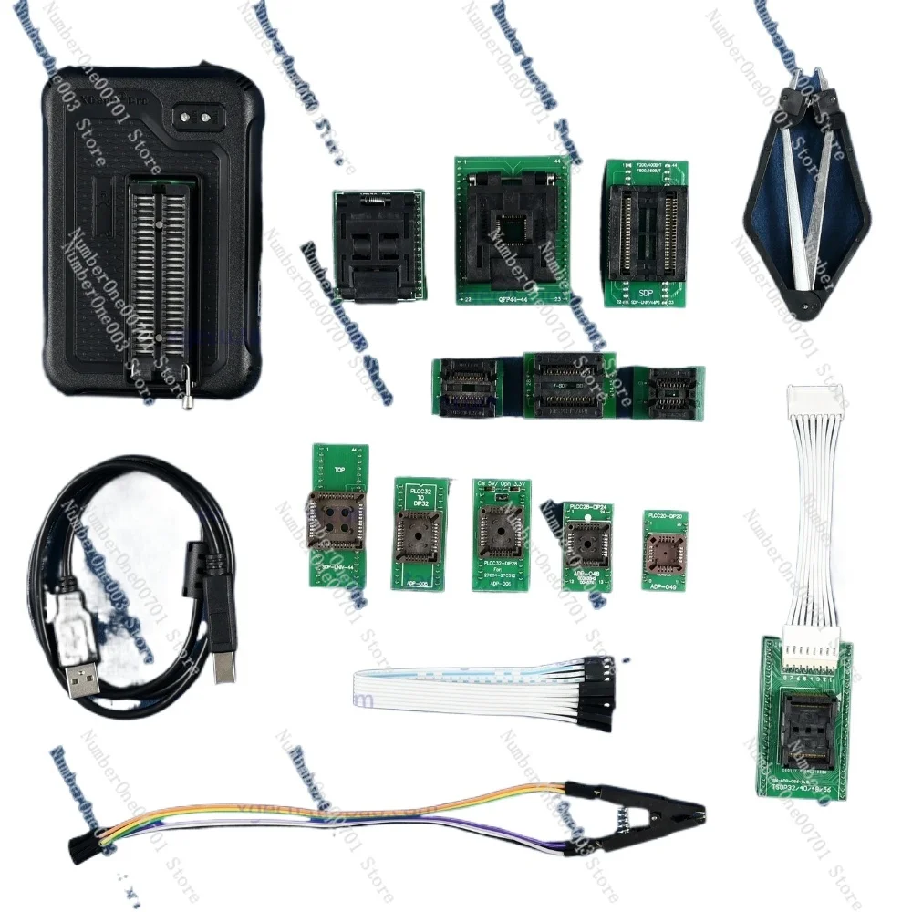 XGecu T56 Programmierer Nor Flash/NAND Flash/EMMC + Testclip + 12 Adapter Image