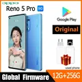 Smartphone OPPO Reno 5 pro 5G Firmware globale 12GB 256GB ColorOS 11.1 6.55" 64MP Fotocamera quadrupla Dimensity 1000+ telefono usato