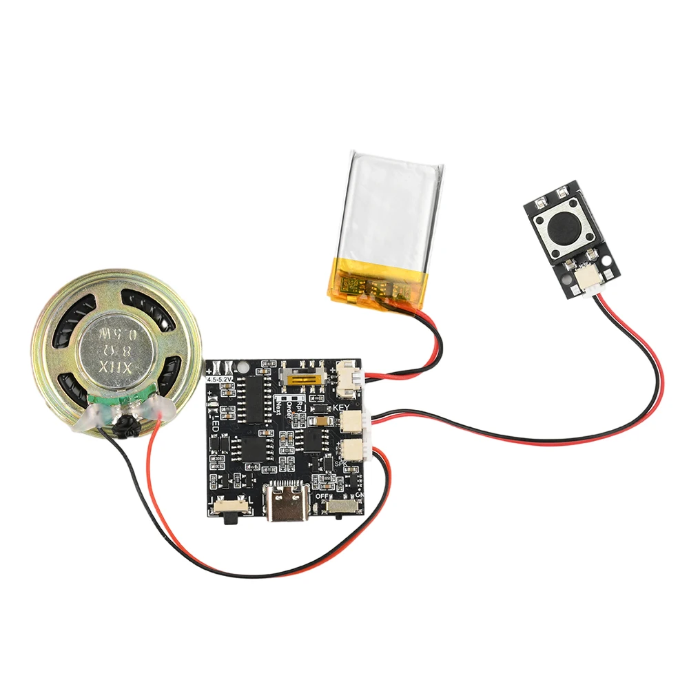 Beschreibbares Soundmodul, Aufnahmekarte, Bewegung, kreative Geschenkbox, Musik-Sprachplayer, programmierbare Platine mit Lautsprecher Image