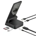 Docking station HUB 8 in 1 tipo C Supporto per telefono Dex Pad Station Kit caricabatterie dock compatibile da USB C a HDMI per Samsung
