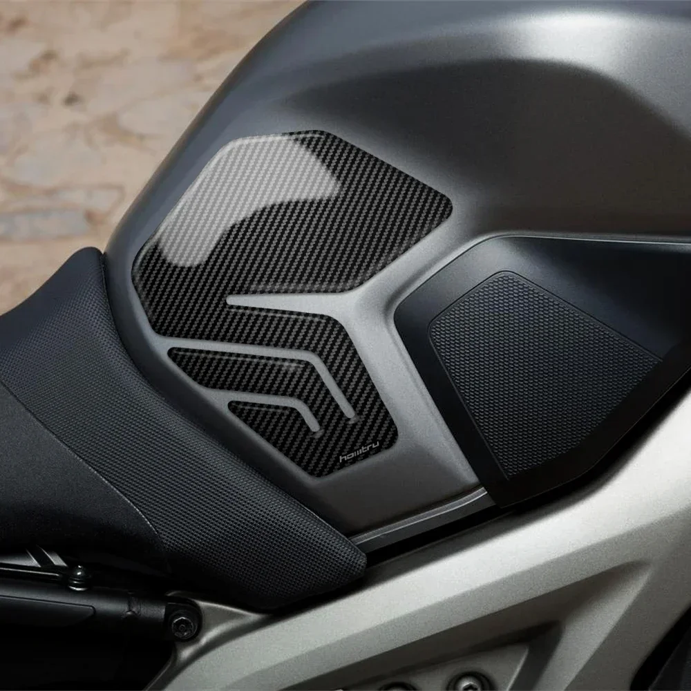 Für Yamaha MT-09 FZ-09 2013-2020 Motorrad Carbon Seite Kraftstofftank Anti-Rutsch- und Kratzschutzaufkleber Image
