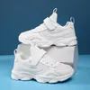 2025 Kinder Weiße Freizeitschuhe Jungen Leichte Mesh-Turnschuhe Student Sommer Sportschuhe Winter Kleinkind Lederschuhe 4-12 Jahre Kind