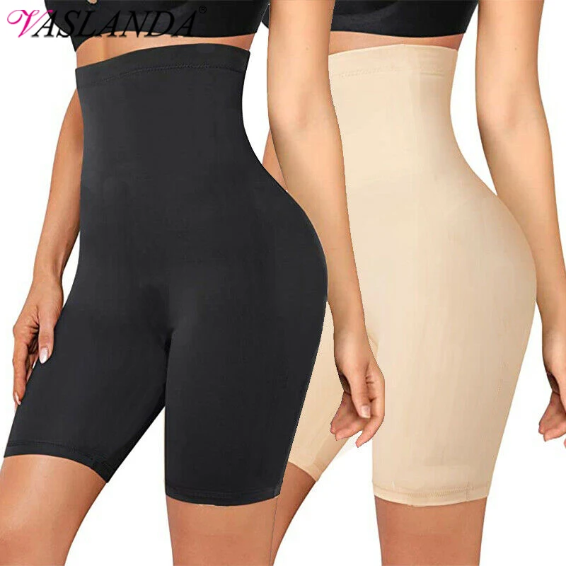 Frauen Shapewear Hohe Taille Shorts Bauch Abnehmen Body Shaper Taille Trainer Butt Heber Naht-freies Flache Bauch Höschen Gewicht verlust Image