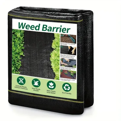 Heavy Duty Woven Weed Barrier Landscape Fabric, Geotextile Fabric For Underlayment, Gardening Ground, Commercial Driveway Weed