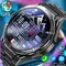 2025 neue Militär GPS Smart Uhr Männer 10ATM Wasserdicht Kompass 170 + Sport Modus Outdoor Sport Tracker Bluetooth Anruf Smartwatches