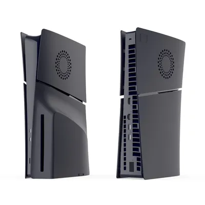 Face Plate Console Cover with Cooling Vents for PS5 Slim Disc Edition Dustproof Shockproof Shell