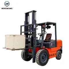 HW 1.5 ton Diesel Forklift 4x4 Wheels Strong Power Warehouse Fuel Forklift Efficient and long-lasting Operation forklifts Custom