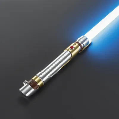 LGT Saberstudio Skeleton Crew Lightsaber Metal Hilt Bluetooth Sensitive Smooth Swing Infinite Color Changing with 34 Sound Fonts