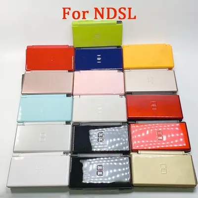 1PC For Nintend DS Lite DSL NDSL NDS Lite full Housing Cover Case Replacement Shell With Buttons Screws Kit Case Replacement