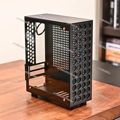 V9 Captain All-aluminum Small Chassis Supports Double-slot Half-height PCI