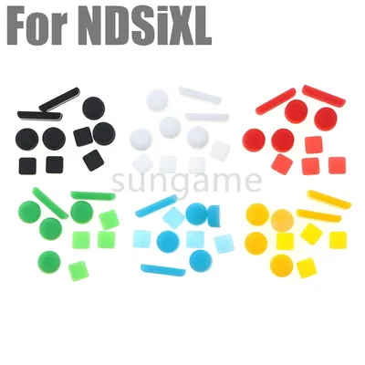 1set Housing Shell Screw Feet Cover for NDSIXL Screw Rubber Pads for NDSi XL