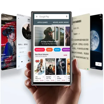 Famue 4.3 - inch MP4 music player with a 13 - megapixel camera, WiFi, Android 13, 4 + 32GB, Bluetooth,Google Play Store，spotify