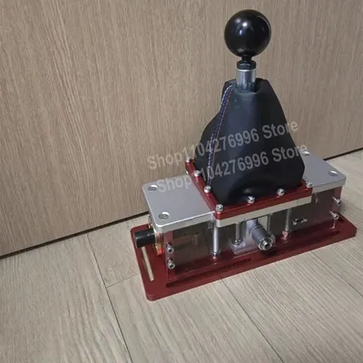 PC Racing Simulator H Sequential Shifter 10mm Thick Aluminum Alloy Shell Sandblasted Anodizing Process for Simagic MOZA Fanatec