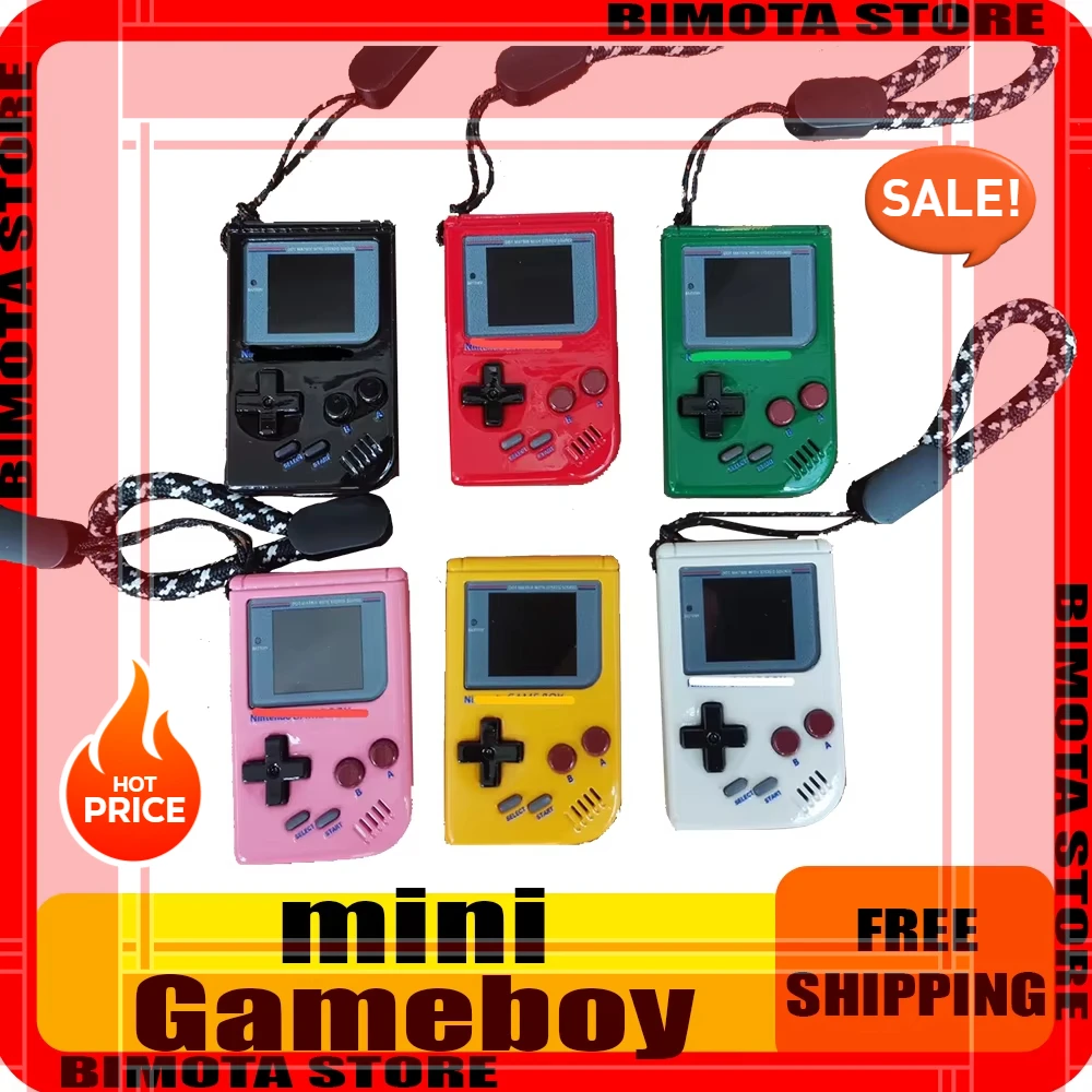 Mini GameBoy Portable Handheld TF Card 100+ Game Console 160*144 Screen Resolution Mini GB Game Console Game Boy custom Gifts