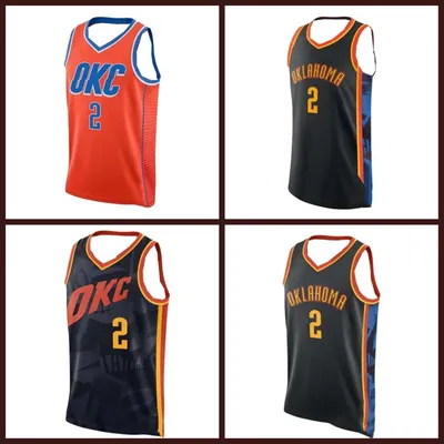 Classic Season Limited Edition Retro Shai Gilgeous-Alexander Thunder Basketball Adults and Children Quick Dry Breathable Vest
