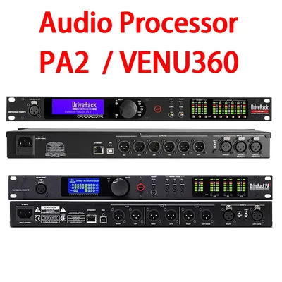 PA2/VENU360 2 Input 6 Output Stage Audio Processor Original Software Pro Audio Driver Rack Professional Speaker Audio Processor