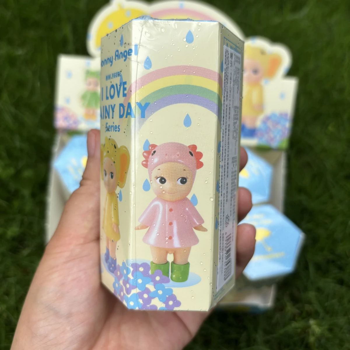 sonny angel Mini Figure I Love Rainy Day Series Series Toy for Girl Mystery Box Frog Duck Goldfish Hippopotamus SAS65980