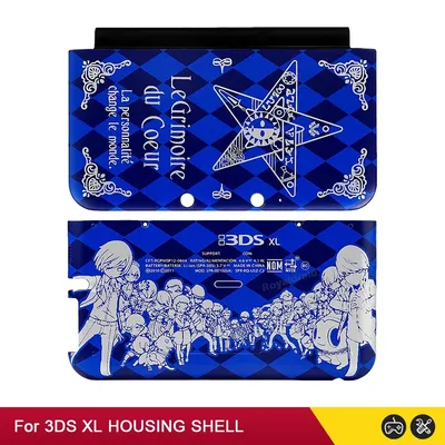 NEW LIMITED EDITION Replacement Top and Bottom Faceplate Cover For Nintend 3DS XL 3DS LL Console Housing Shell A E Shell Case