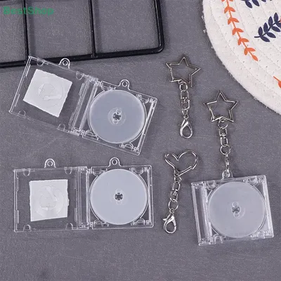 〔Rebecca〕Mini CD Blank Player Keychain Peripheral Commemorative AlbumKeyring