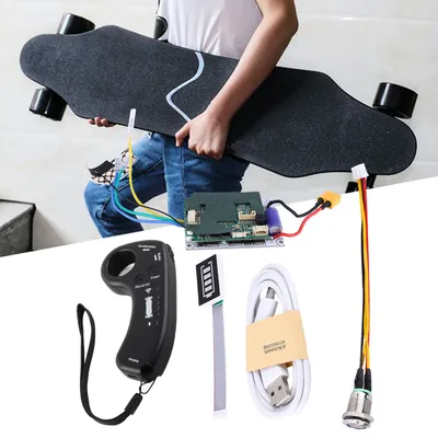 Electric Skateboard Longboard Single Drive ESC Substitute Control Mainboard with Remote Skateboard ESC Replacement
