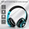 Wireless Stereo Bluetooth Headphone Portable Passive Noise Isolating Headphone for iPhone, Tablet, PC, xiaomi,Samsung Galaxy