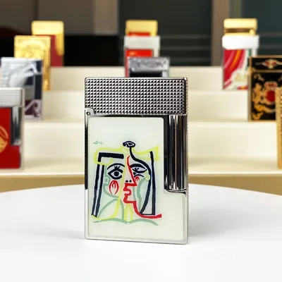 Encendedor de Gas Vintage for Men and Women, Carcasa de Cigar de Viento, High Quality, New