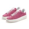 Sneaker ELBSAND "Schnürschuh", Damen, Gr. 37, pink, Obermaterial: 95% Ziegenleder, 5% Schafsleder. Futter: 100% Lederimitat. Decksohle: 100% Schafsleder. Laufsohle: 100% Synthetik, unifarben, casual, Schuhe, Schnürhalbschuh,Freizeitschuh aus Leder...