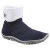 Barfußschuh LEGUANO "LEGUANITO", Kinder, Gr. 32/33, blau (dunkelblau), Textil, sportlich, Schuhe Schlupfboots Barfußschuh, Schlupschuh, Freizeitschuh, Hausschuh fördert optimal den Laufprozess