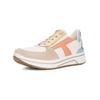 Sneaker ARA "Ara Sneaker Leder", Damen, Gr. 44, beige (cream), Leder, casual, Schuhe