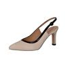 High-Heel-Pumps PETER KAISER "Peter Kaiser Pumps Leder", Damen, Gr. 38,5, weiß (sanftes weiß), Leder, elegant, Schuhe