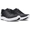 Laufschuh UNDER ARMOUR "UA W Charged Speed Swift", Gr. 43, schwarz (schwarz, schwarz), Textil, sportlich, Schuhe