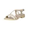 Riemchensandale NERO GIARDINI "Nero Giardini Sandalen Leder", Damen, Gr. 38, beige, Leder, casual, Schuhe