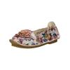 Ballerina LAURA VITA "LAURA VITA Ballerinas Leder/Textil", Damen, Gr. 39, rosa (rose), Leder, Textil, casual, Schuhe