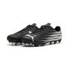 Fußballschuh PUMA "ATTACANTO II FG/AG", Gr. 41, schwarz-weiß (puma schwarz, puma weiß), Synthetik, bedruckt, sportlich, Schuhe, für Rasenplätze