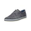 Schnürschuh IGI & CO "IGI & CO Slipper Leder", Herren, Gr. 45, blau (jeans), Leder, casual, Schuhe